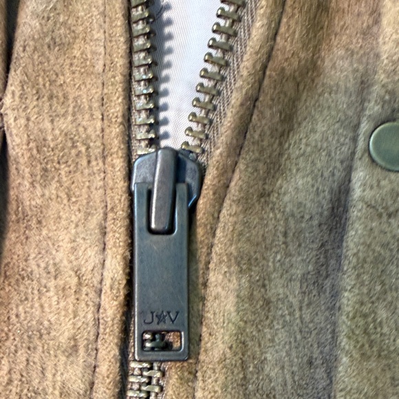 John Varvatos, Tan Suede Jacket - Picture 4 of 11